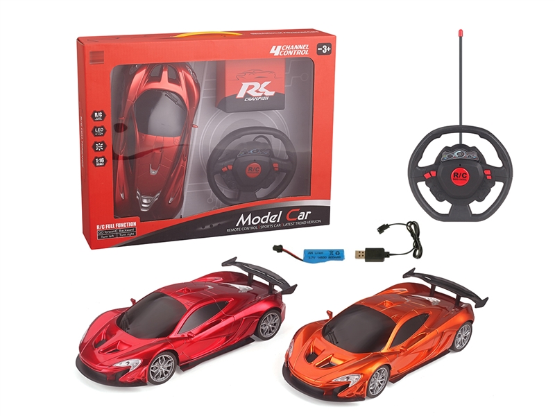 1:16 R/C CAR（INCLUDE BATTERY）,2COLOURS - HP1239630