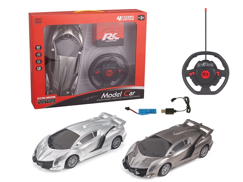 1:16 R/C CAR（INCLUDE BATTERY）,2COLOURS - HP1239632
