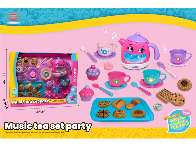 TEA SET W/LIGHT & MUSIC,27PCS - HP1239798
