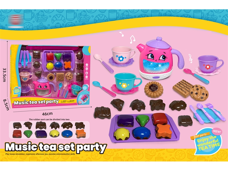 TEA SET W/LIGHT & MUSIC,32PCS - HP1239802