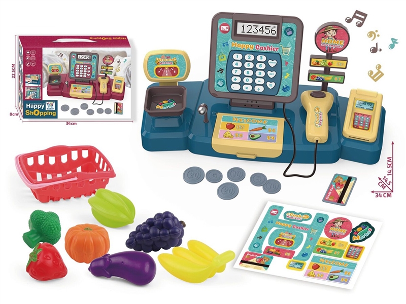 CASH REGISTER SET W/SOUND（NOT INCLUDED BATTERY） - HP1239946