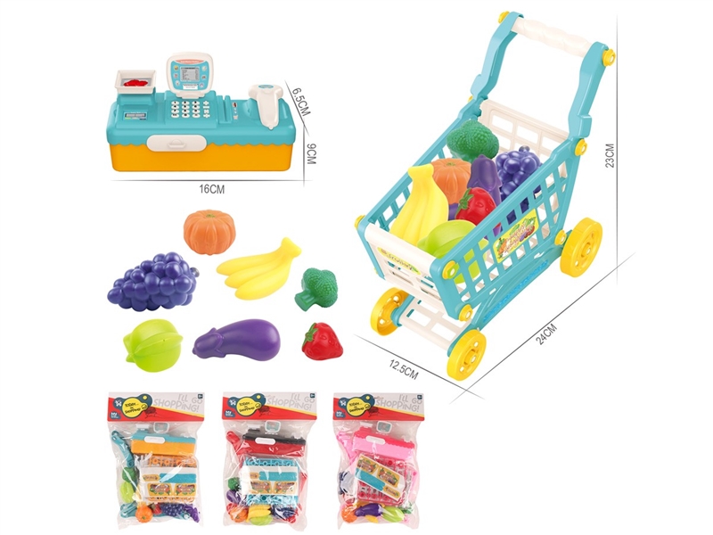 CASH REGISTER SET + SHOPPING CART - HP1239979