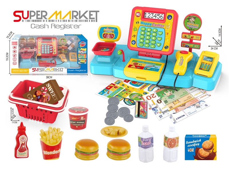 CASH REGISTER SET W/SOUND（NOT INCLUDED BATTERY） - HP1239994