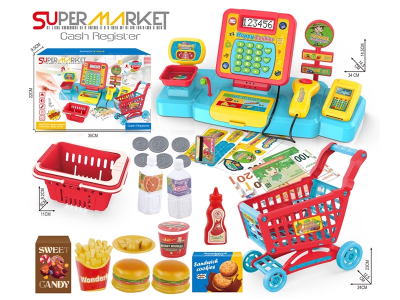 CASH REGISTER SET W/SOUND（NOT INCLUDED BATTERY） - HP1239998