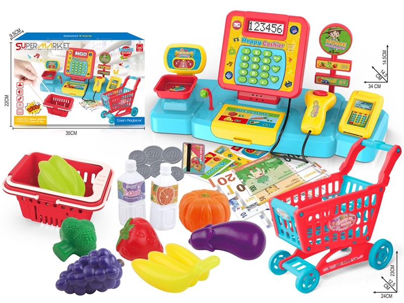 CASH REGISTER SET W/SOUND（NOT INCLUDED BATTERY） - HP1239999
