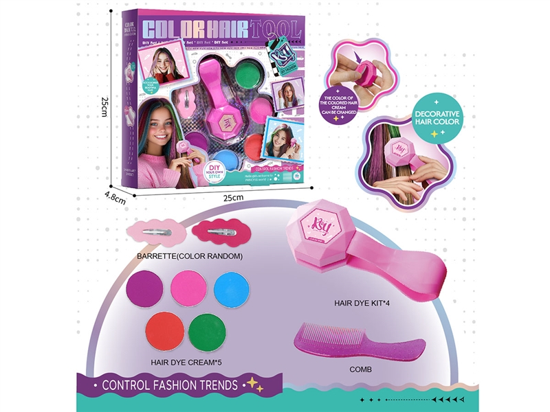 COLOR HAIR TOOL PLAY SET - HP1240431
