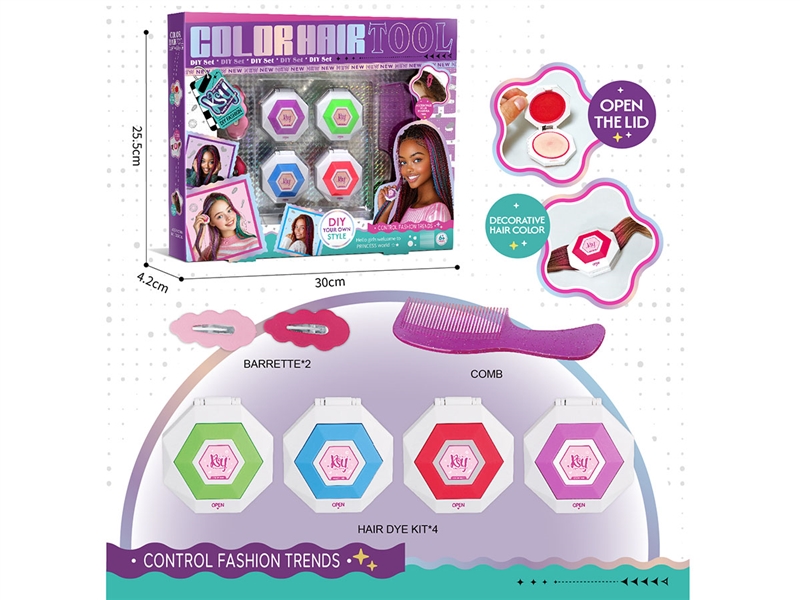 COLOR HAIR TOOL PLAY SET - HP1240433