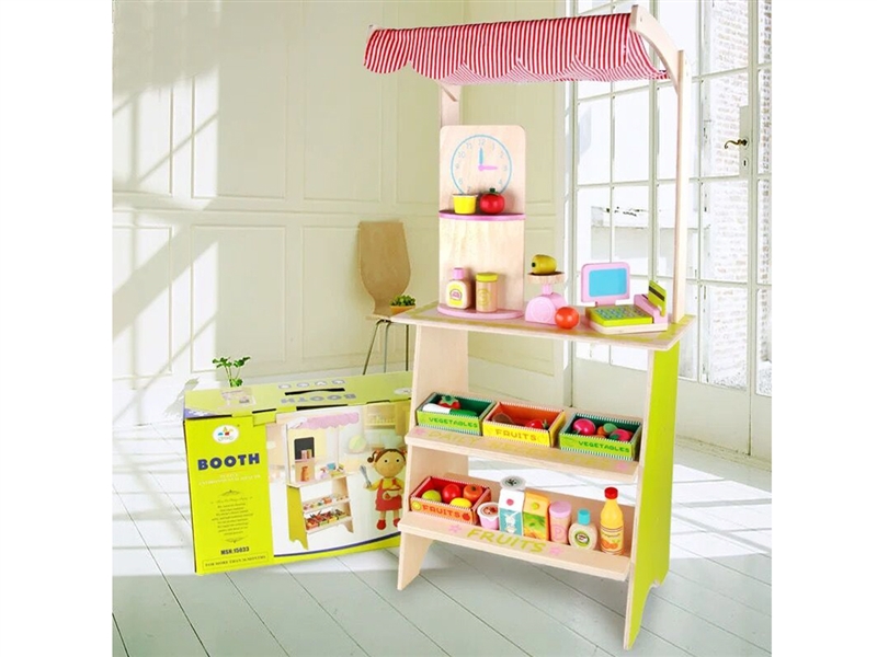 WOODEN SHOPPING SET - HP1240525