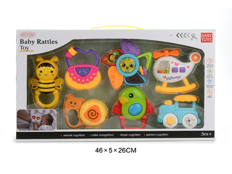 BABY RATTLE 7PCS - HP1240805