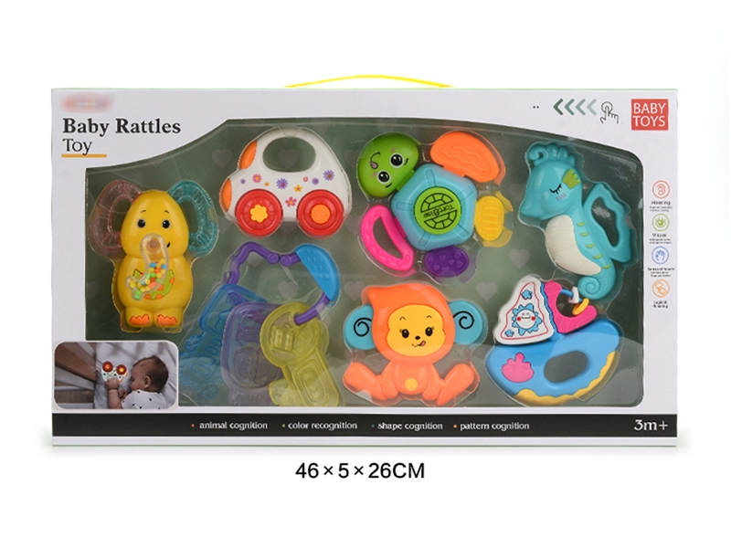 BABY RATTLE 7PCS - HP1240806