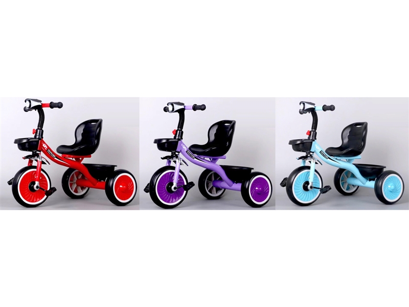 CHILD TRICYCLE W/LIGHT & MUSIC（RED/BLUE/PINK） - HP1240985