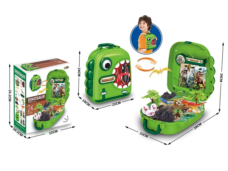 DINOSAUR SET 24PCS - HP1241211