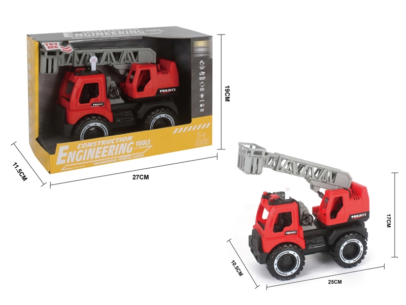FRICTION CONSTRUCTION TRUCK W/LIGHT & MUSIC - HP1241389