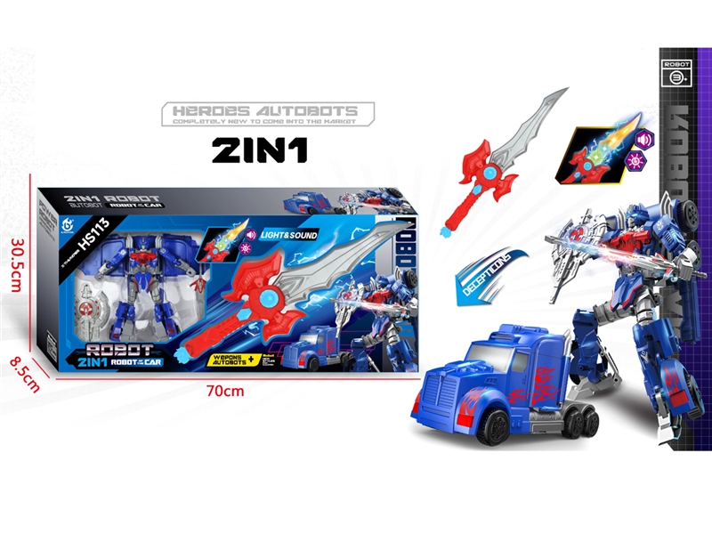 DEFORMATION ROBOTS W/LIGHT & MUSIC - HP1241419