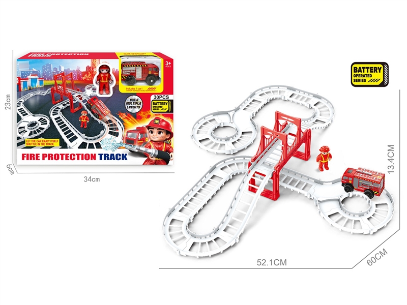 B/O RAIL CAR 30PCS - HP1241554
