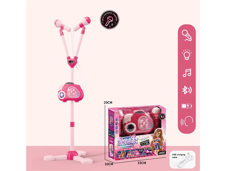 SPEAKER WITH DUAL MICROPHONES & BLUETOOTH, LIGHTAND MUSIC,USB CABLE - HP1241704