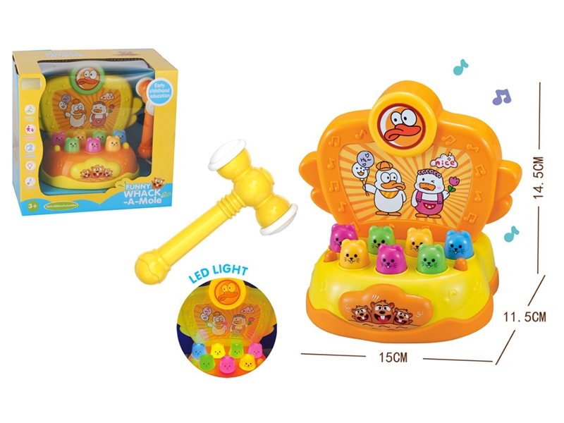 WHACK-A-MOLE WITH LIGHT & MUSIC - HP1241733