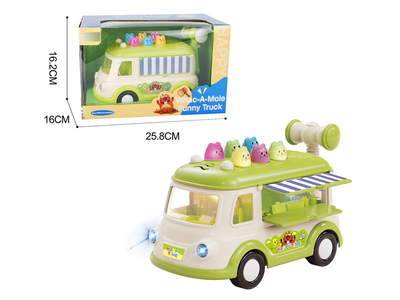 WHACK-A-MOLE FUNNY TRUCK WITH MUSIC - HP1241734