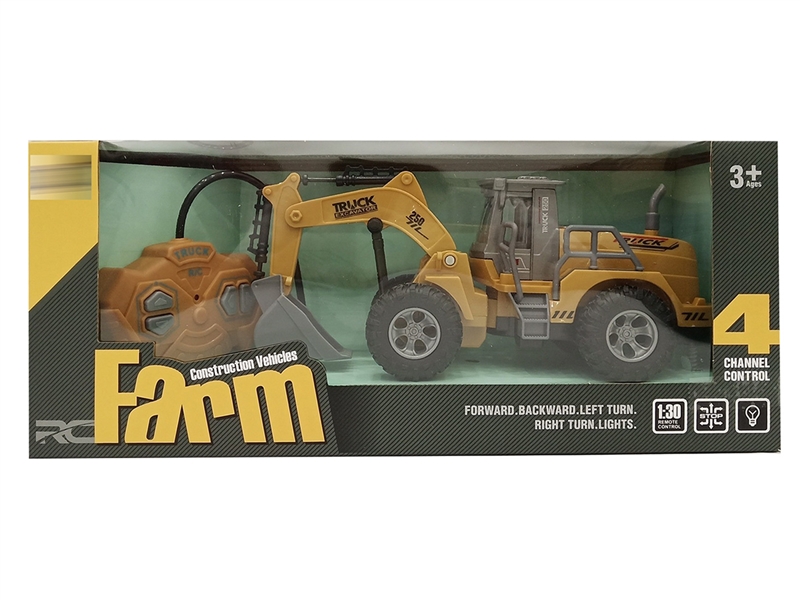 1:30 4CH R/C CONSTRUCTION CAR WITH LIGHT - HP1241736