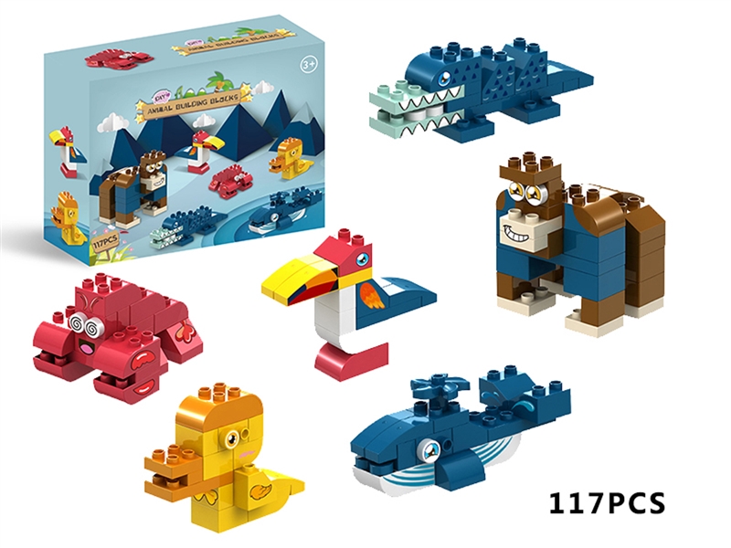 BUILDING BLOCKS 117PCS - HP1241772