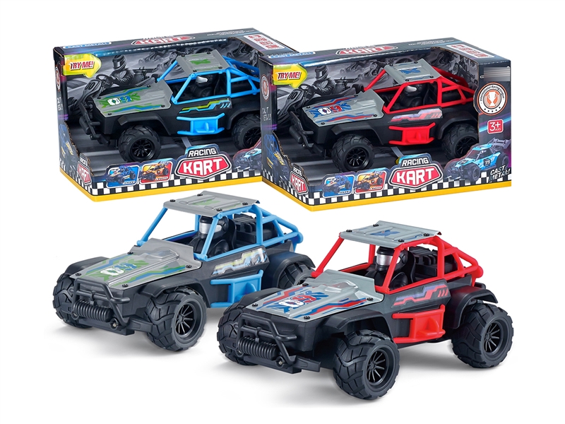 FRICTION DIE CAST CAR W/LIGHT & SOUND,（INCLUDED BATTERY） - HP1242176