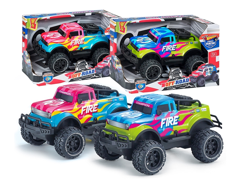 FRICTION CAR W/LIGHT & SOUND,（INCLUDED BATTERY） - HP1242180