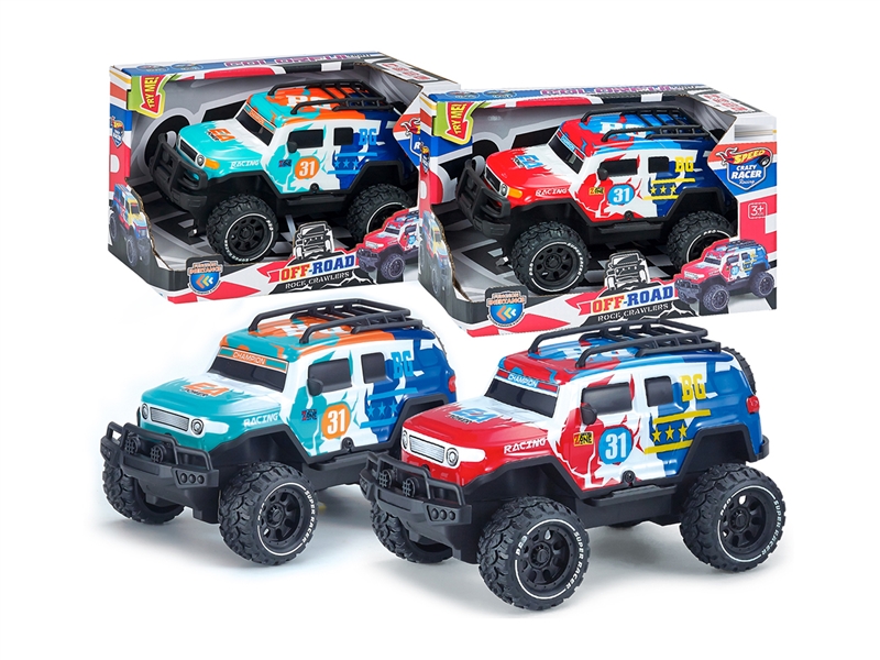 FRICTION CAR W/LIGHT & SOUND,（INCLUDED BATTERY） - HP1242195