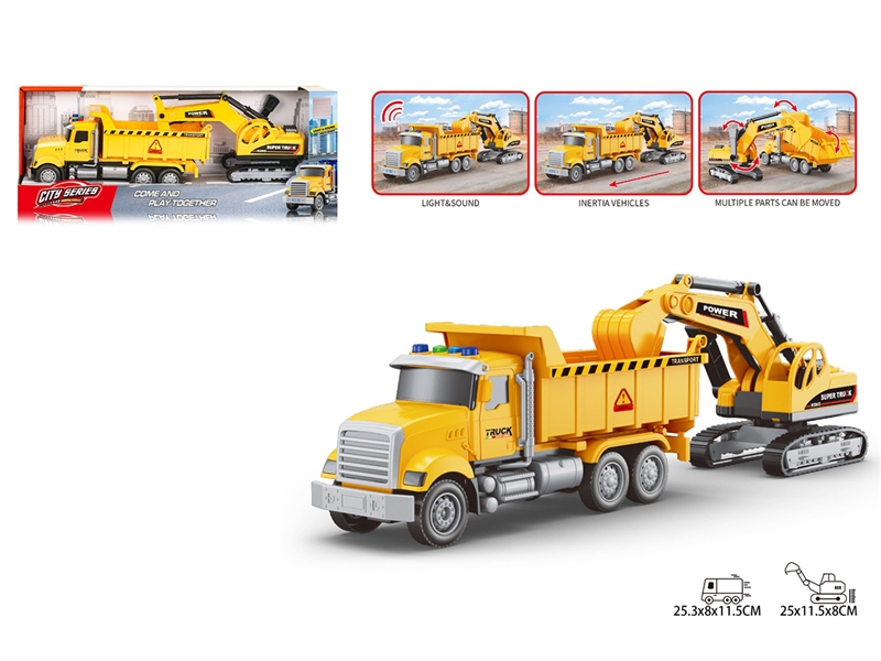 FRICTION TRUCK W/LIGHT & SOUND - HP1242385