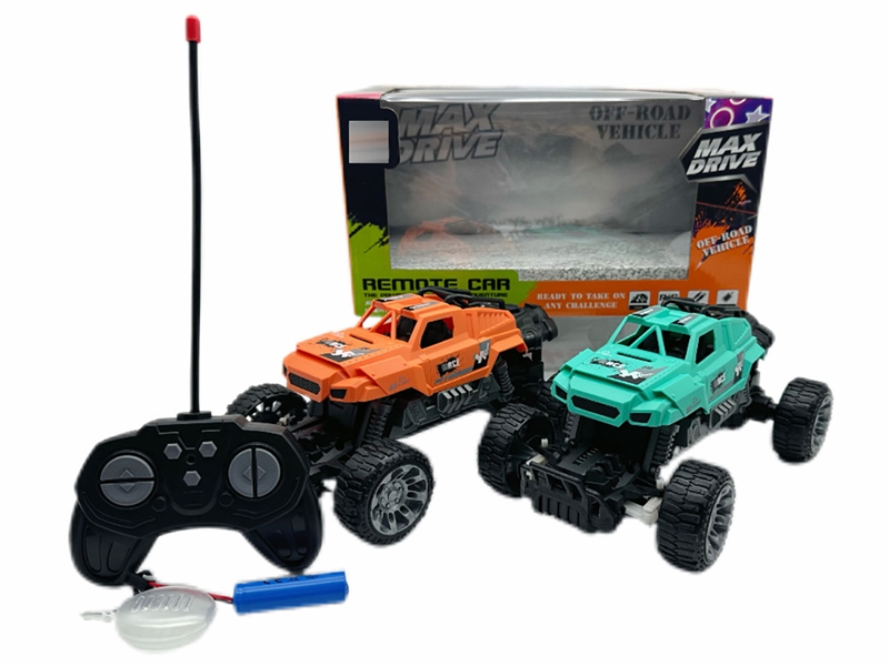 5-CHANNE R/C CLIMBING CAR W/LIGHT & SPRAY（INCLUDED BATTERY）2COLORS - HP1242391