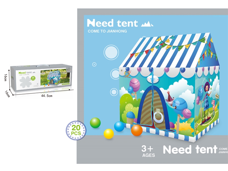 TENT W/BALL 20PCS - HP1242617