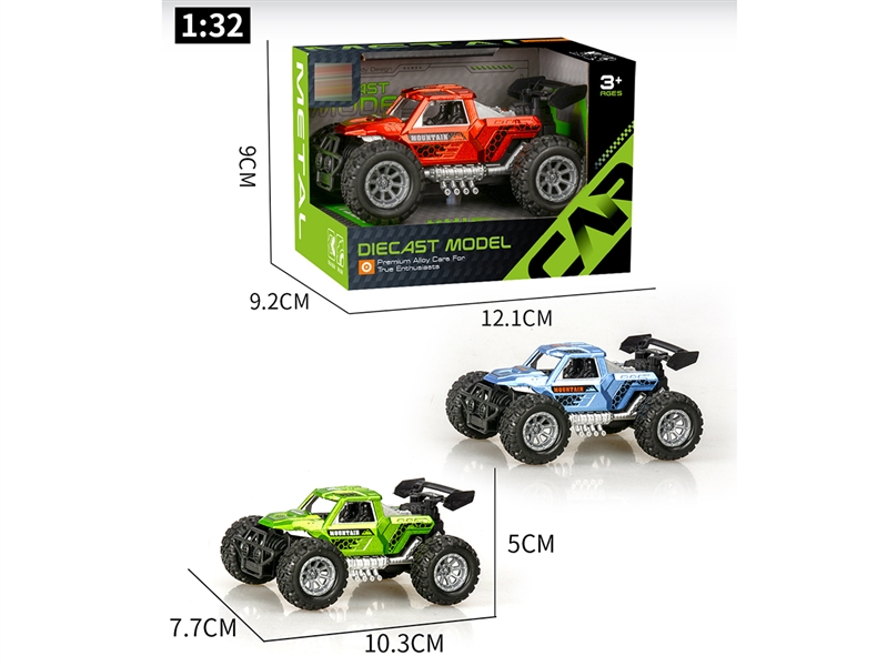 FRICTION DIE-CAST CAR,3COLOURS - HP1242926