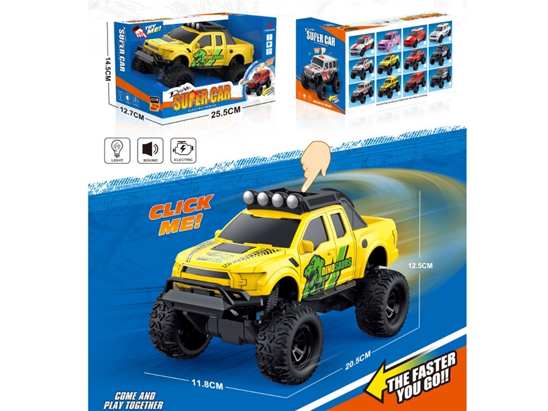 1:18 B/O CAR WITH LIGHT & SOUND - HP1243113