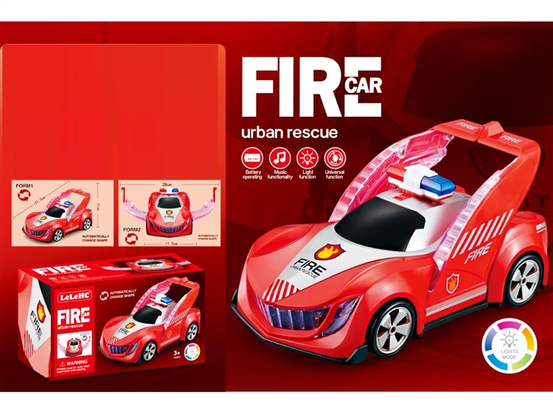 ELECTRIC FIRE RESCUE VEHICLE WITH LIGHT & MUSIC - HP1243165