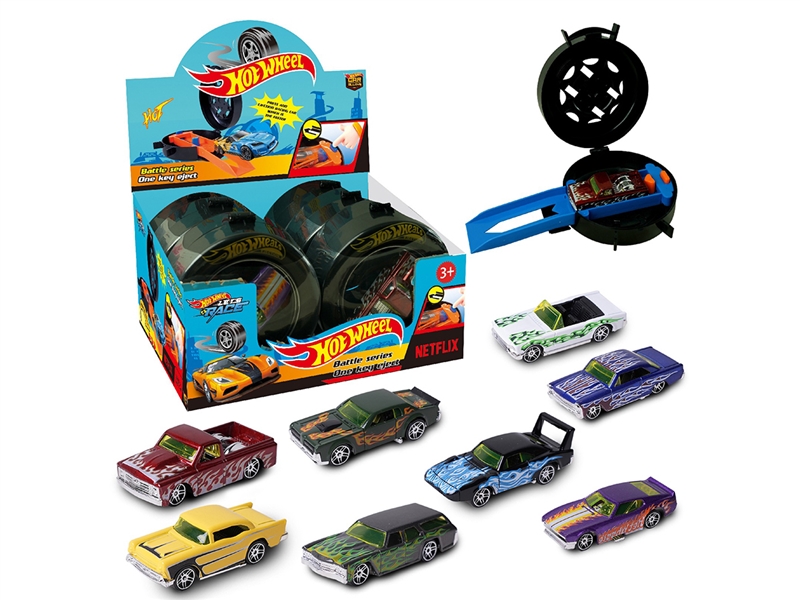 CATAPULT RAIL DIE-CAST CAR,6PCS/DISPLAY BOX - HP1243203