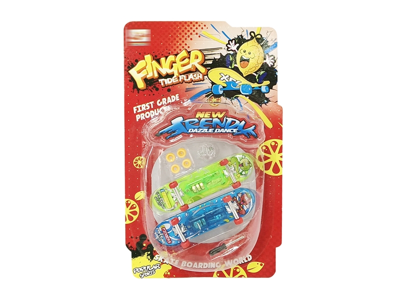 FINGER SKATEBOARD W/LIGHT - HP1243285