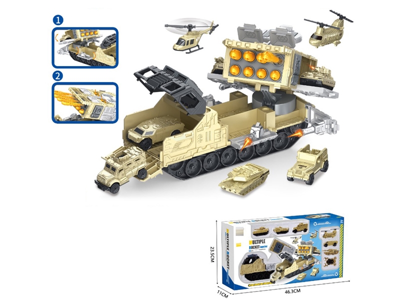 ROCKET STORAGE CAR W/FREE WAY CAR 6PCS & PLANE 1PCS - HP1243490