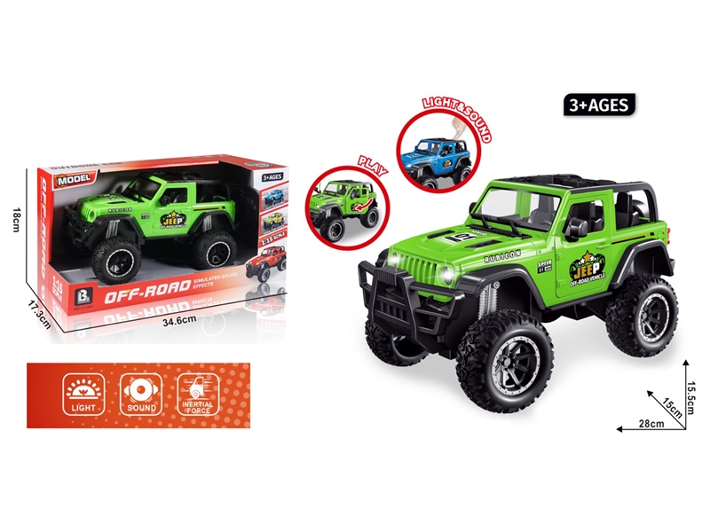 FRICTION TRUCK W/LIGHT & SOUND（NOT INCLUDED BATTERY） - HP1243617