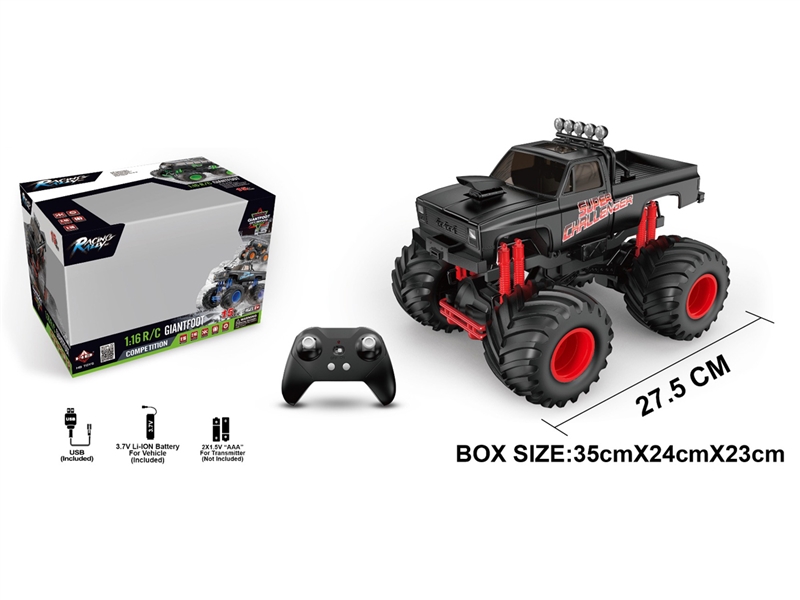 1:16 R/C CAR（NOT INCLUDED BATTERY） - HP1243619