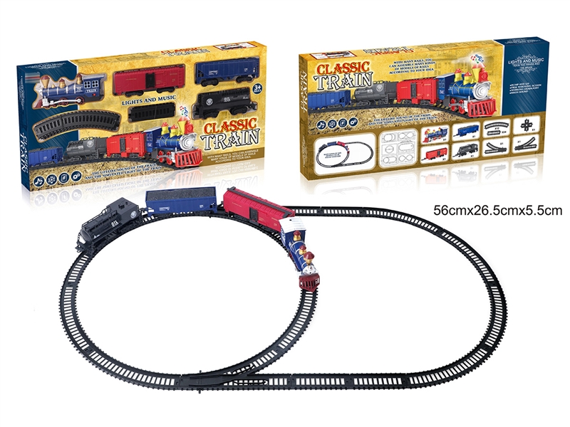 B/O RAIL TRAIN W/LIGHT & MUSIC,376CM - HP1243835