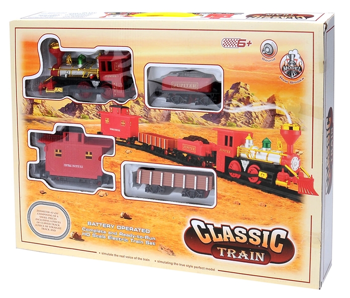 B/O RAIL TRAIN W/MUSIC & SMOKE - HP1243839