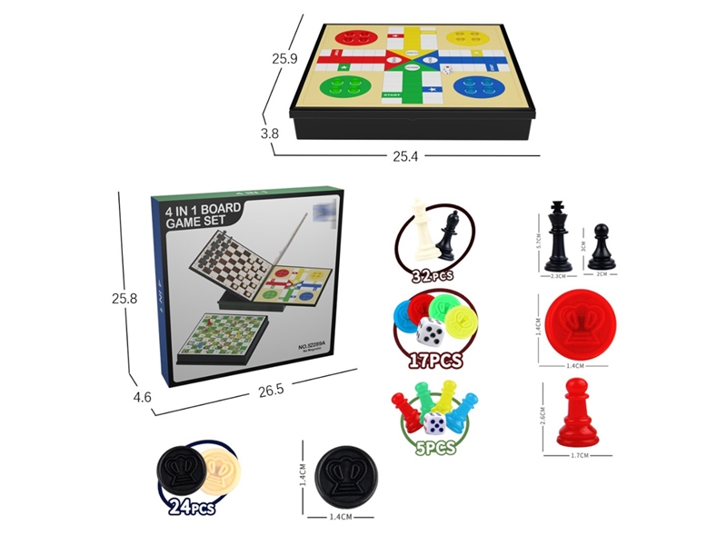 4 IN 1 CHESS - HP1243896