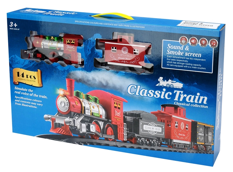 B/O RAIL TRAIN W/LIGHT,MUSIC & SMOKE - HP1243920