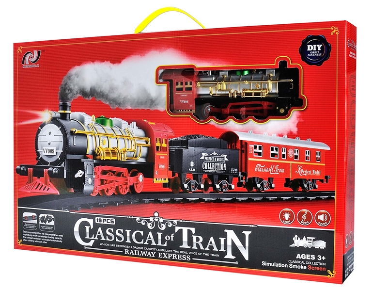 B/O RAIL TRAIN W/LIGHT,MUSIC & SMOKE - HP1243921