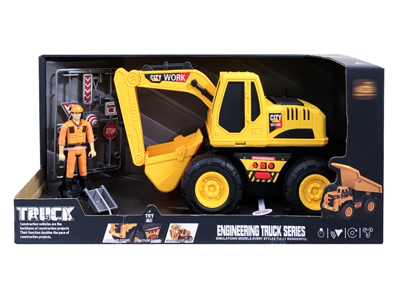 FRICTION TRUCK W/SOUND & LIGHT - HP1243928