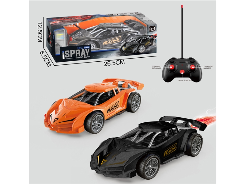 R/C CAR W/LIGHT & SPRAY（NOT INCLUDED BATTERY） - HP1243956