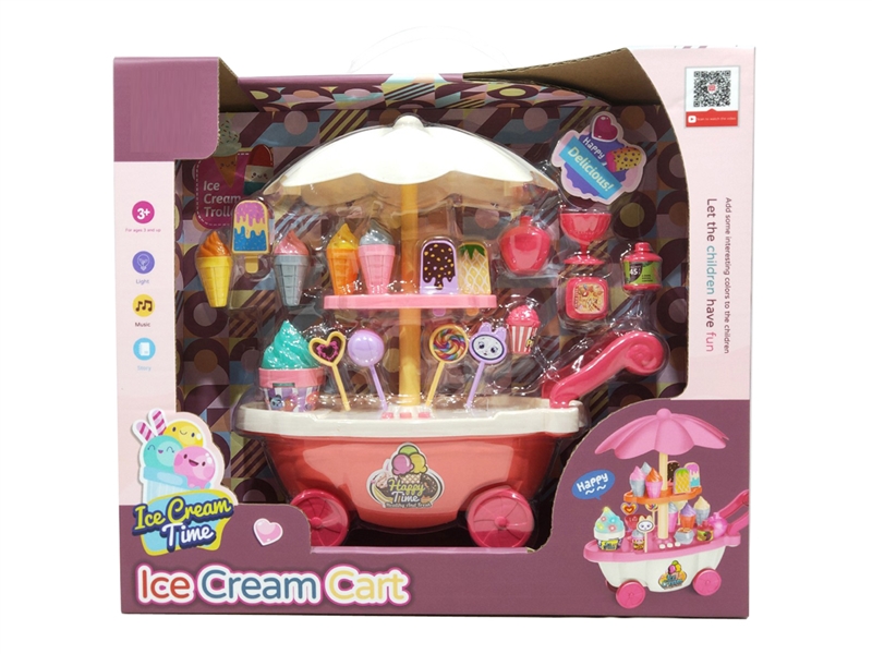 ICE-CREAM CAR W/LIGHT & MUSIC - HP1244065