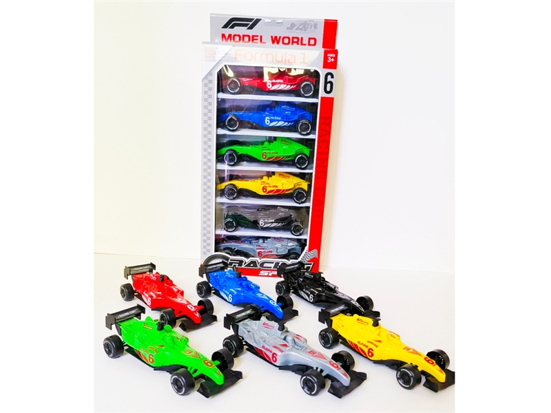 FRICTION CAR,RED,BLUE,GREEN,YELLOW,BLACK,SILVER - HP1244121