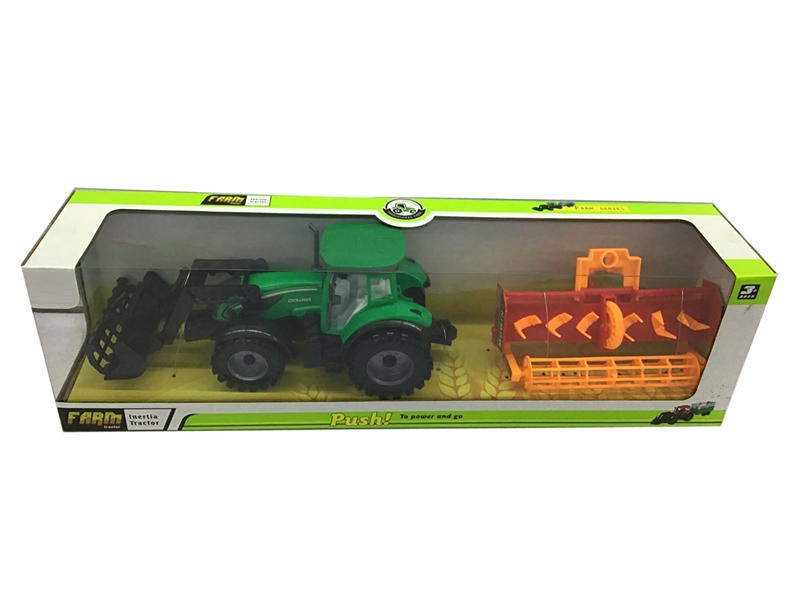FRICTION FARMER CAR,RED/GREEN - HP1244128