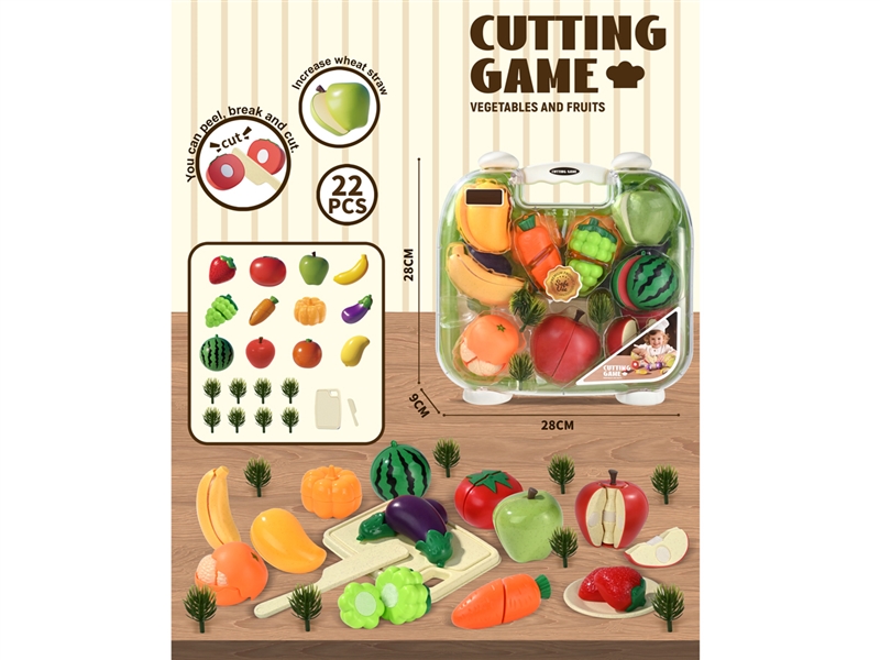 CUTTING PLAY 22PCS - HP1244247