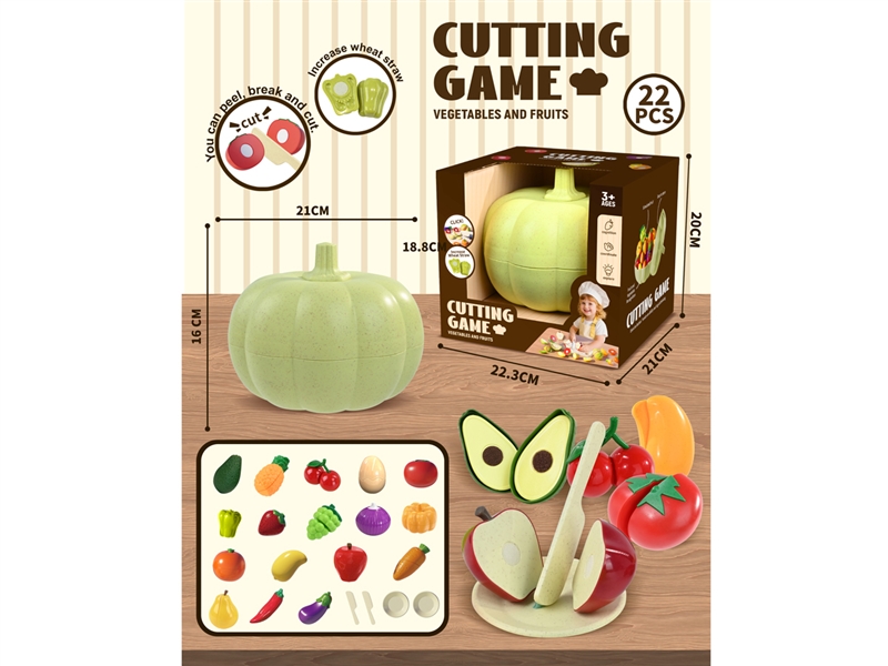 CUTTING PLAY 22PCS - HP1244264